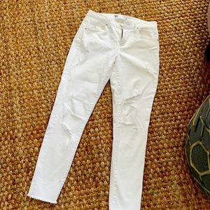 RSQ white skinny ankle jeans size 3
